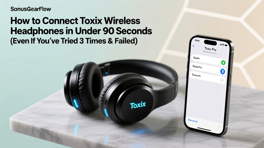 Toxix Wireless Headphones Pairing Fixes (2026)