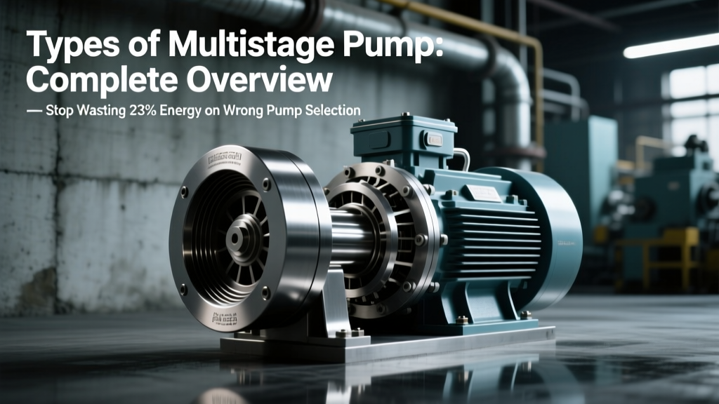 Multistage Pumps: Save 23% Energy with Right Selection