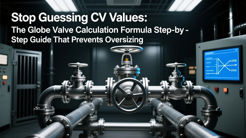 Globe Valve Cv Calculation: Step-by-Step Formula Guide