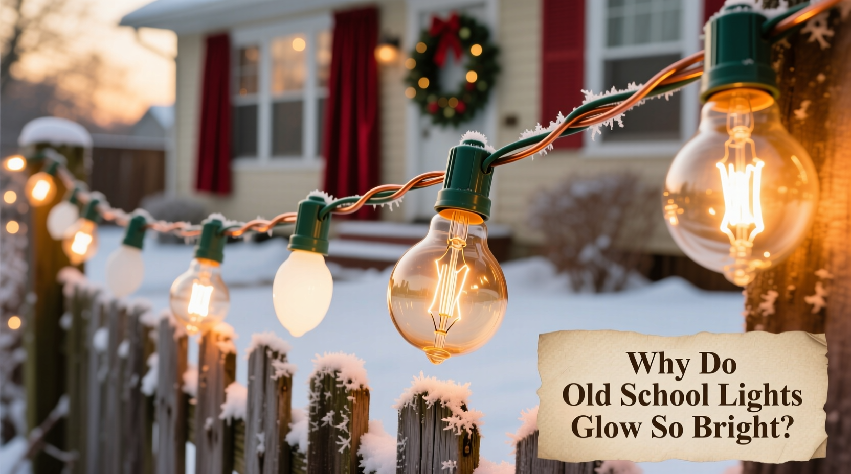 Why Do Old School Christmas Lights Have Big Bulbs Nostalgia Vs Function, image size:1664x928