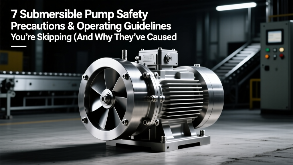7 Submersible Pump Safety Precautions You're Skipping