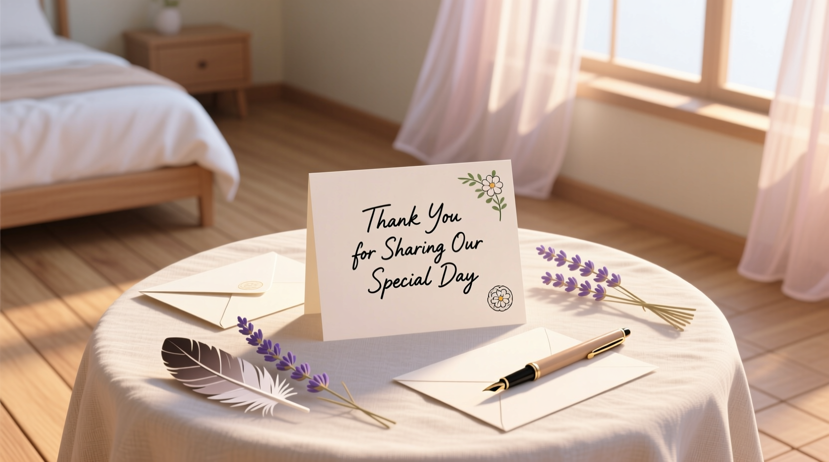 how to write thank you cards for wedding