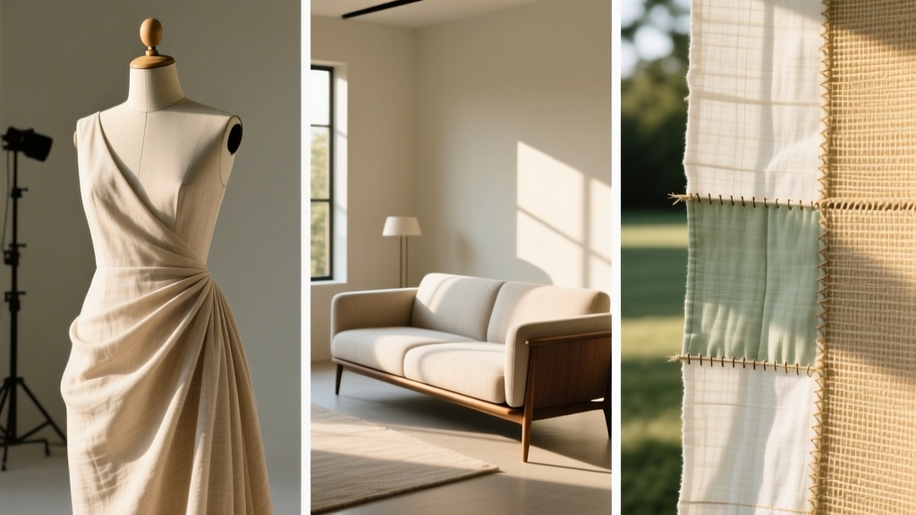 Linen Uses: From Haute Couture to Sustainable Interiors