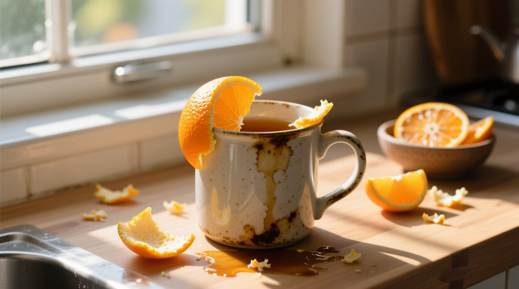 eco friendly tea stain removal