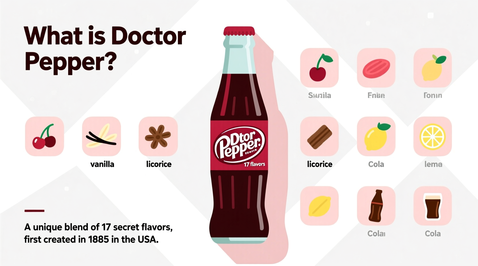 Doctor Pepper Explained: History, Flavor & Facts