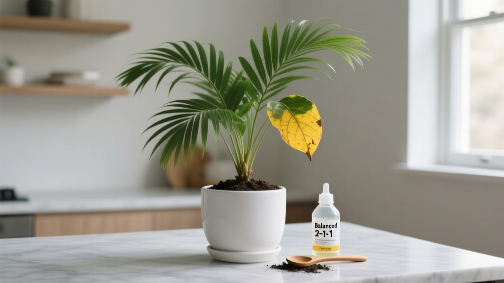 Indoor Palm Fertilizer for Yellow Leaves | 2026
