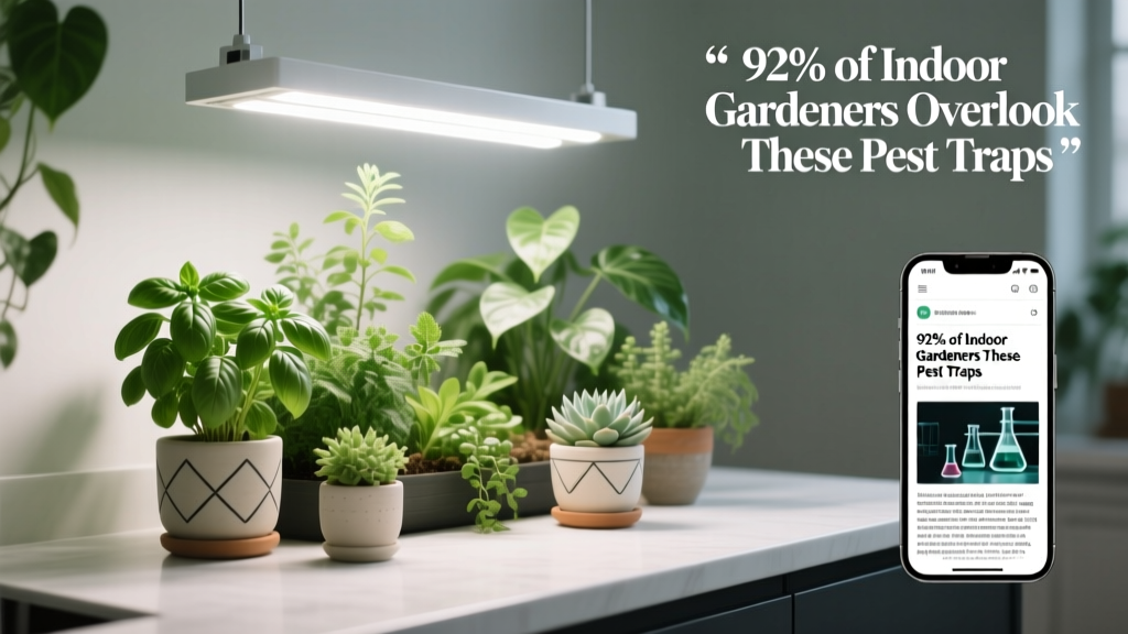 Indoor Plant Pest Control Under Grow Lights