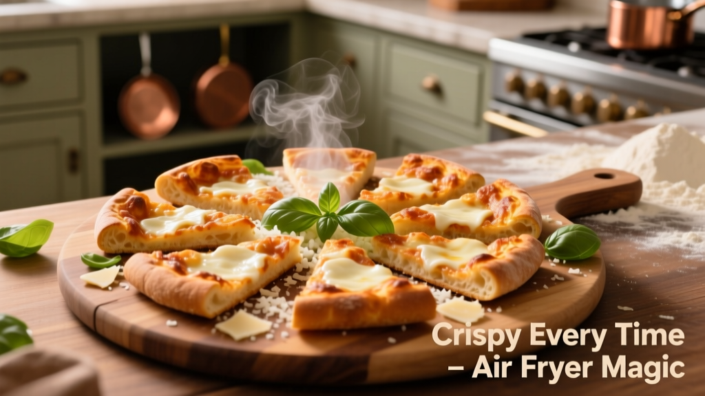 How to Air Fry Frozen Pizza Bread (Crispy Every Time!)