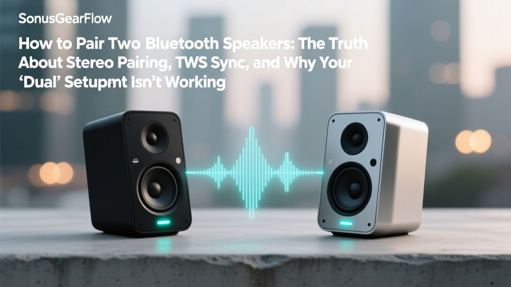 Pair Two Bluetooth Speakers: Fix Dual Mode (2026)