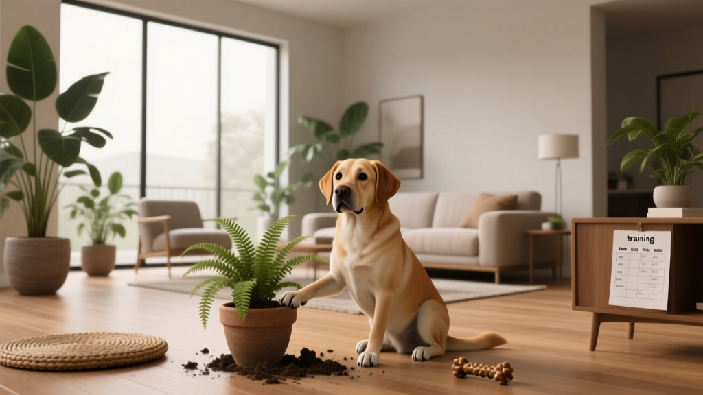 How to Stop Dogs from Digging Indoor Plants (2026)
