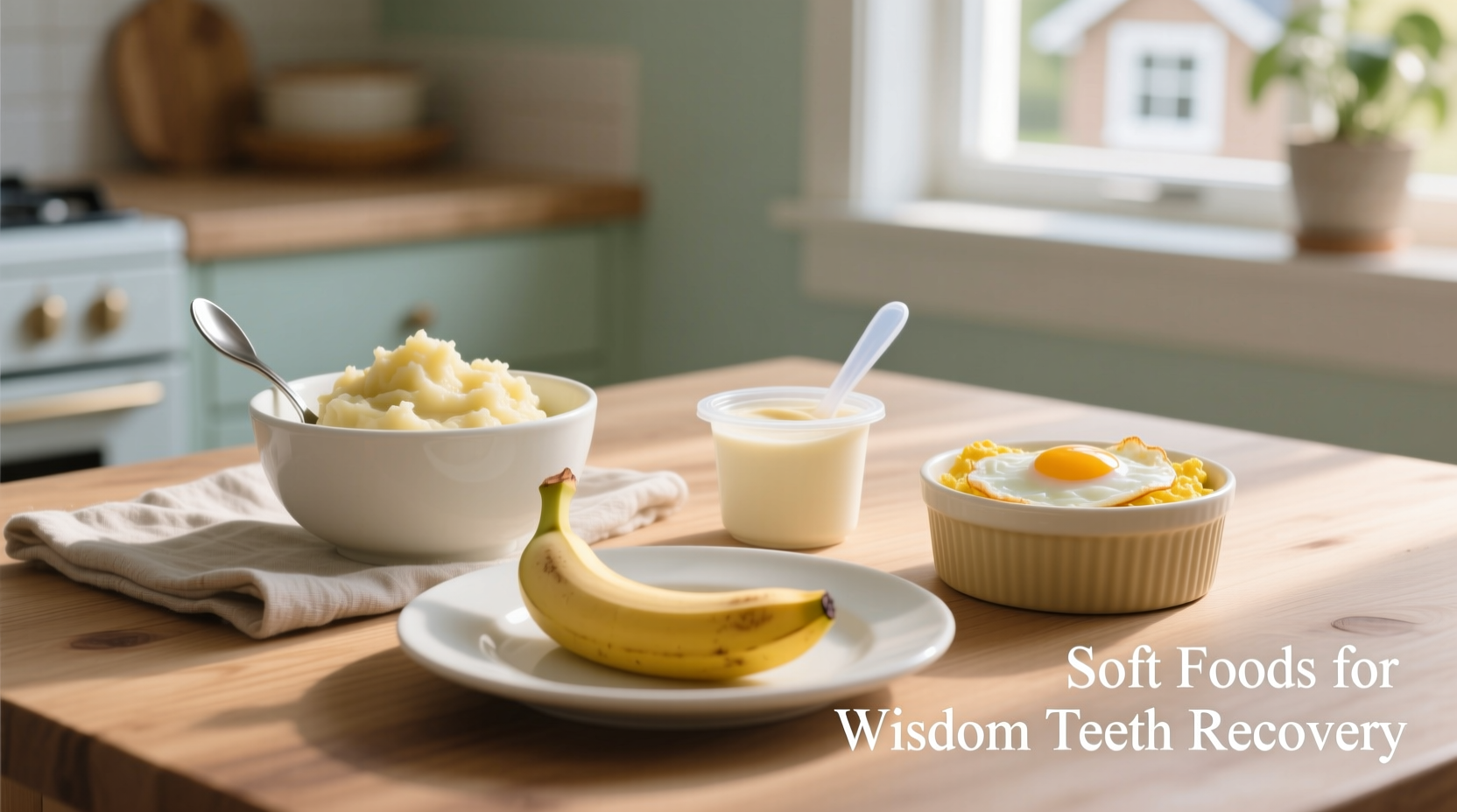 Soft foods for wisdom teeth recovery