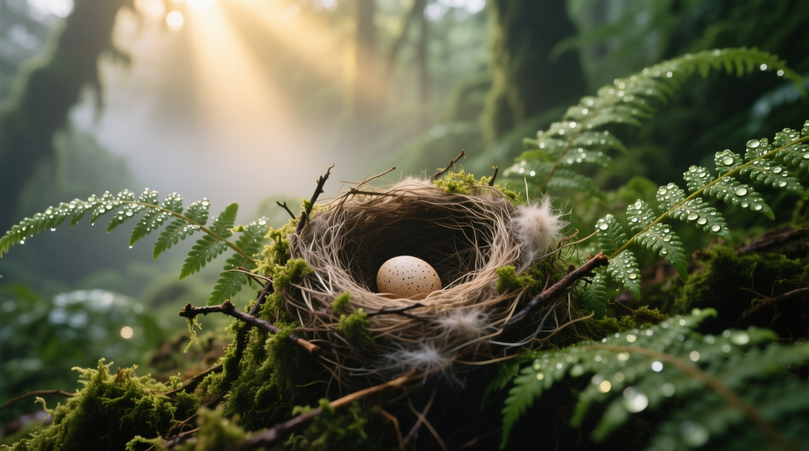 fern bird nest