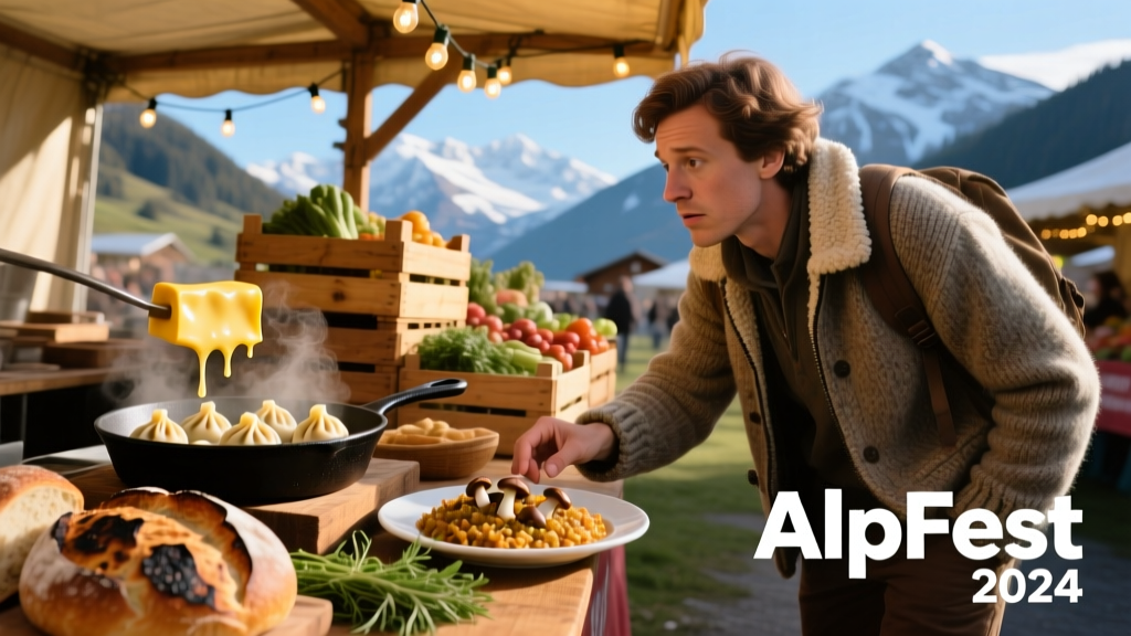 Diving Into The Intimidating World Of Wellness At A Festival In The Swiss Alps