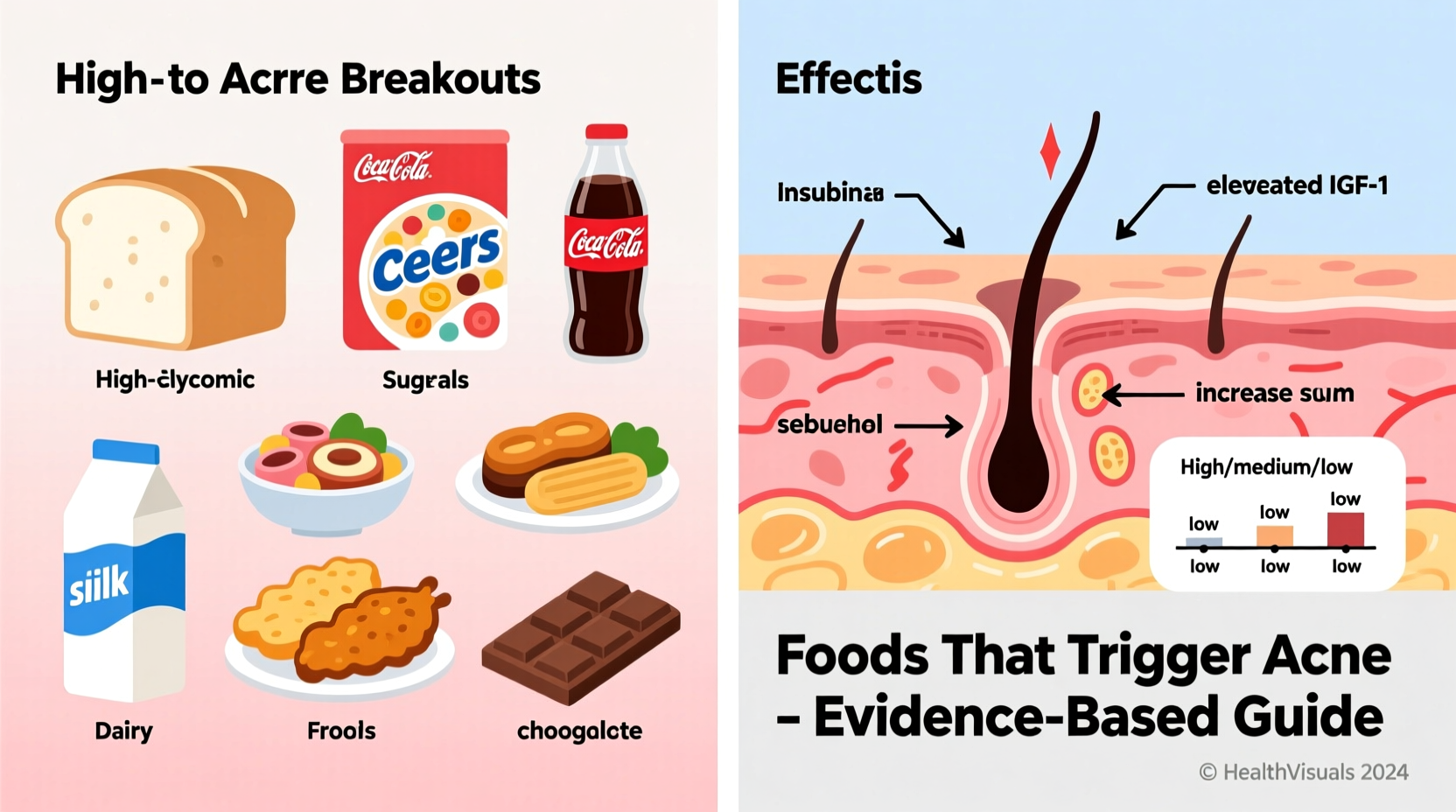 Foods That Cause Acne Breakouts: Science-Backed Facts