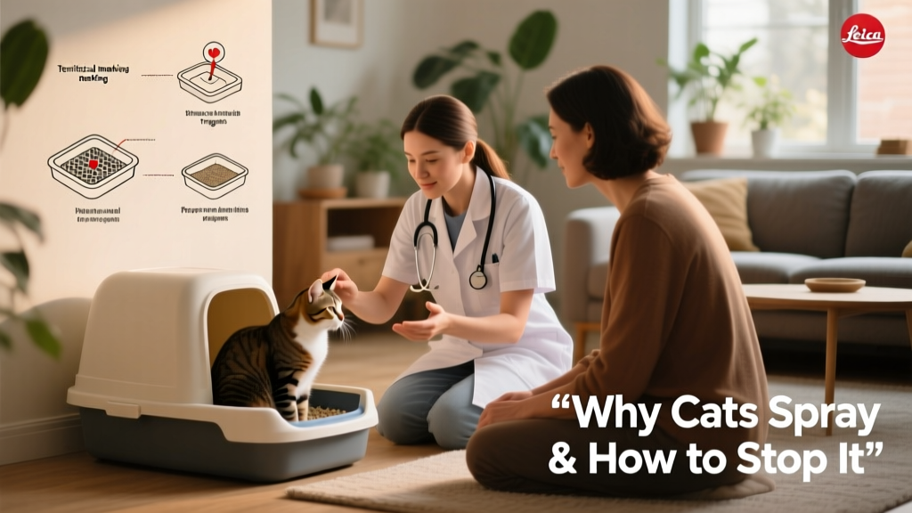How To Stop Cat Spraying (And Why Cats Do It in the First Place)