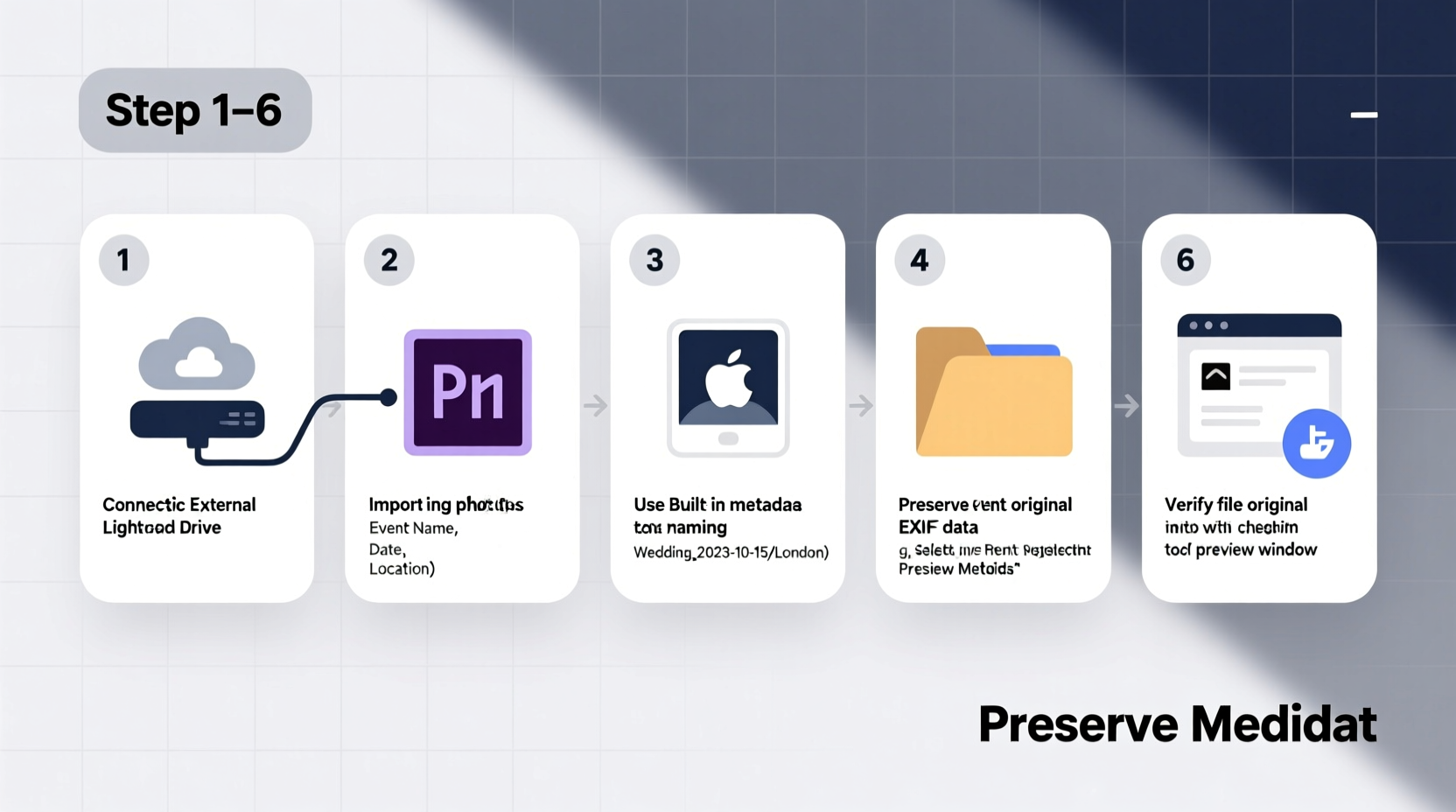 step by step guide to organizing digital photos by event without losing metadata