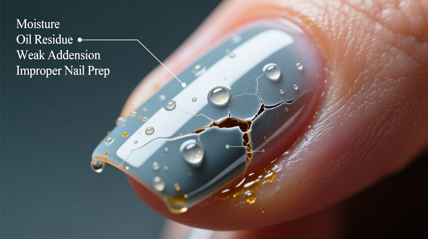 why do some nail polishes chip within hours of application