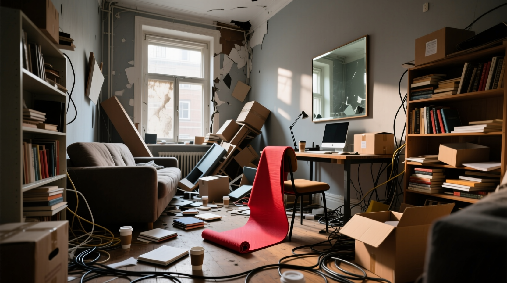 guerilla room reorganization