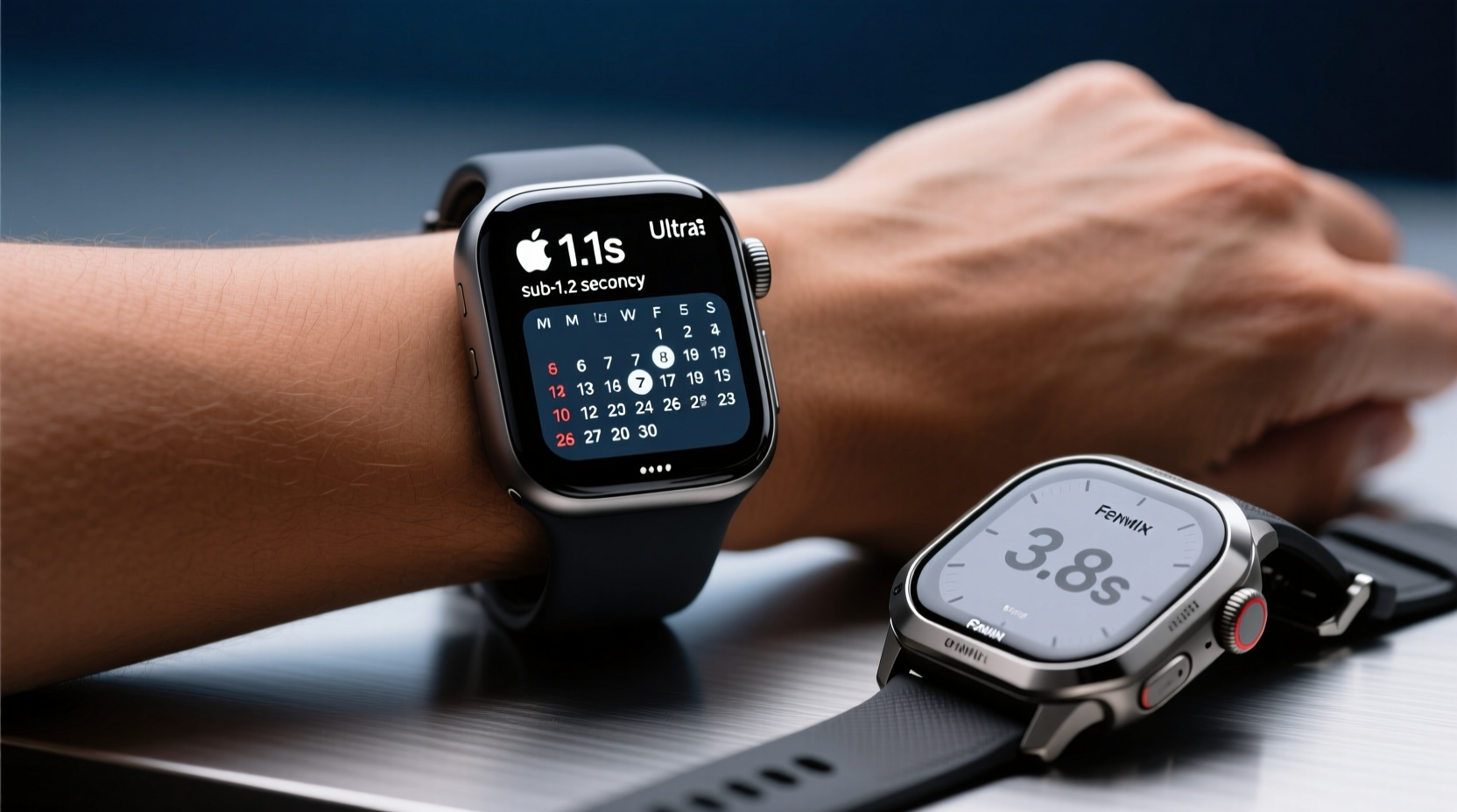 Apple Watch Ultra vs Fenix 7: Calendar Alert Speed