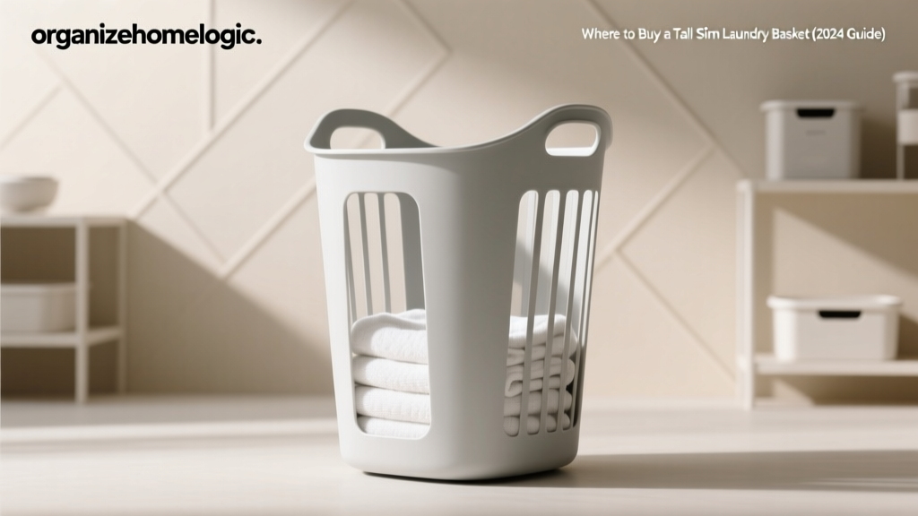 Where to Buy a Tall Slim Laundry Basket (2024 Guide)