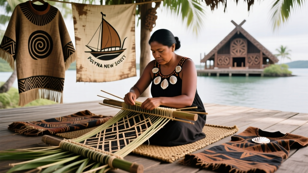Samoan Lava Lava Weave Structure And Cotton Substitution History