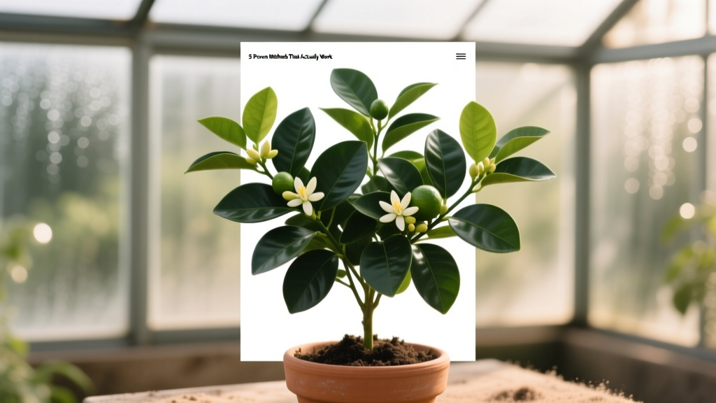 Kaffir Lime Propagation: 5 Science-Backed Methods