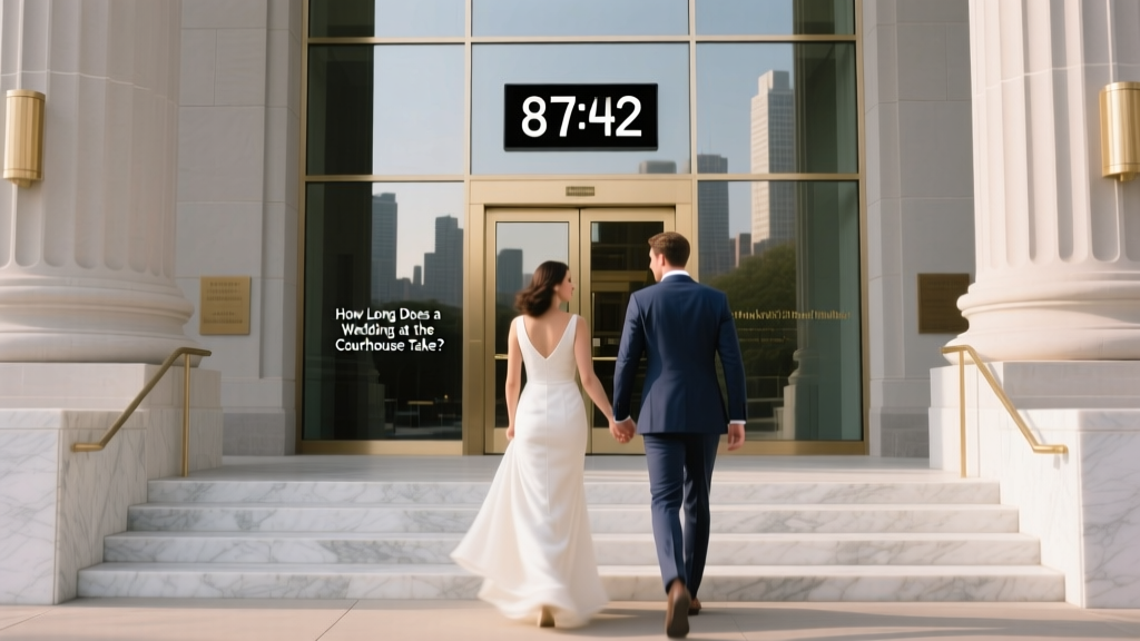 How Long Does a Courthouse Wedding Take? (2026)