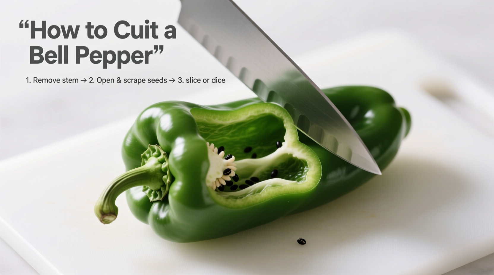 How to Cut Bell Pepper: Professional Chef's Method