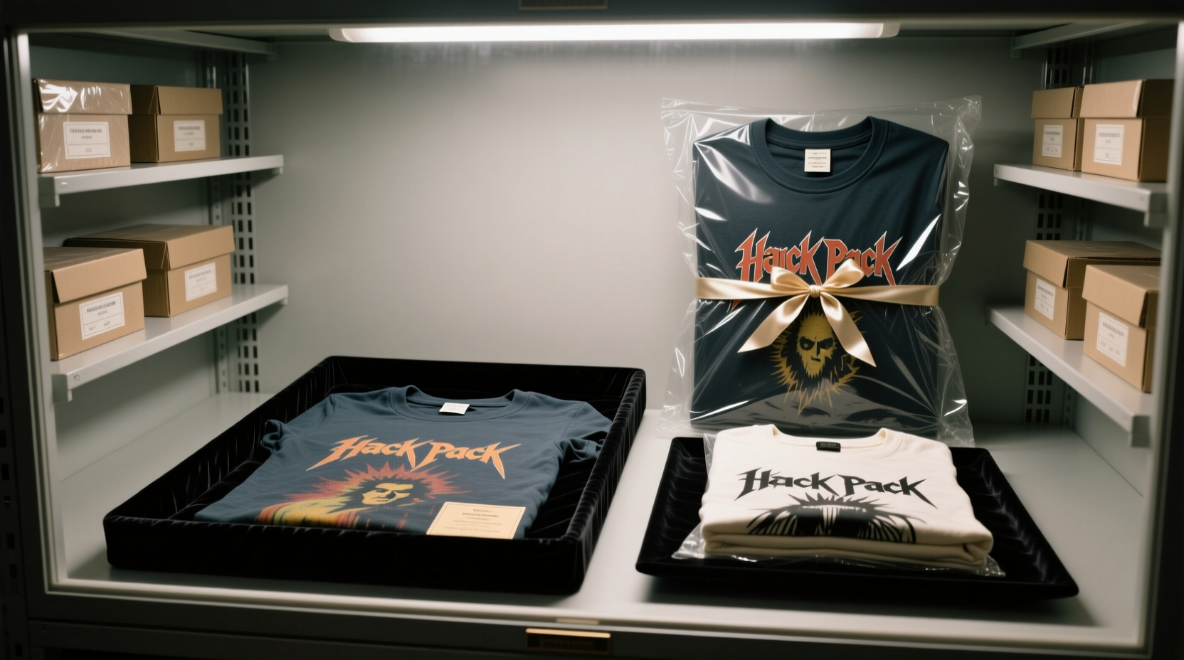 how to store vintage band tees without fading
