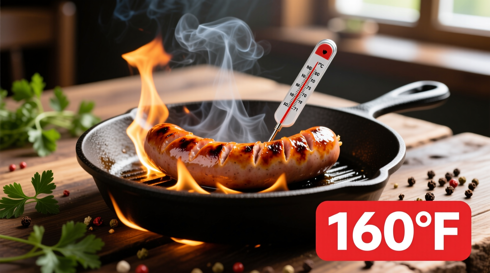 what temperature should brats be cooked to
