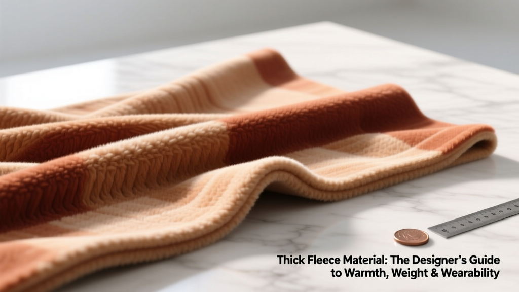 Thick Fleece Material: The Designer’s Guide to Warmth, Weight & Wearability