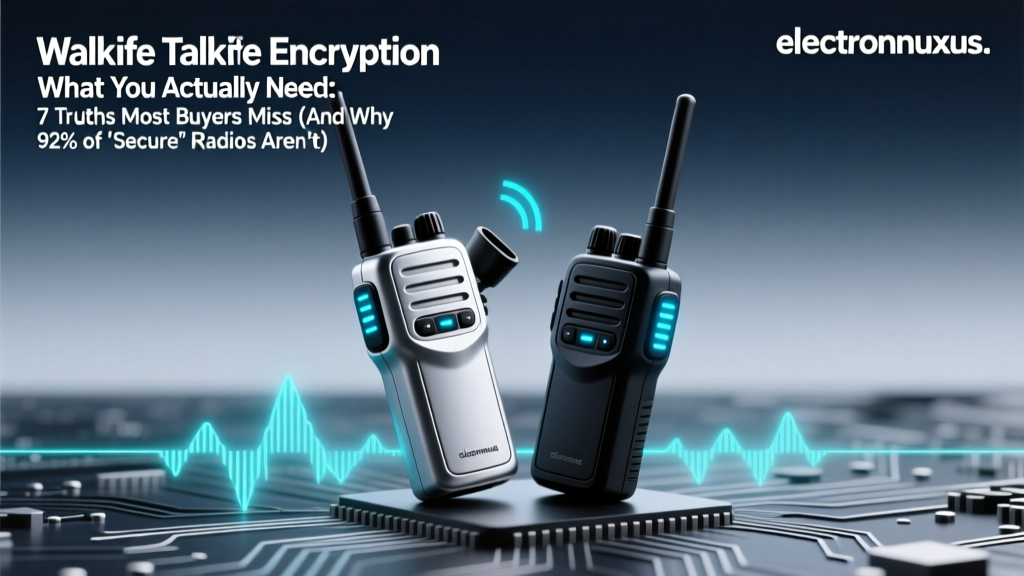 Walkie Talkie Encryption What You Actually Need: 7 Truths Most Buyers Miss (And Why 92% of 'Secure' Radios Aren’t)