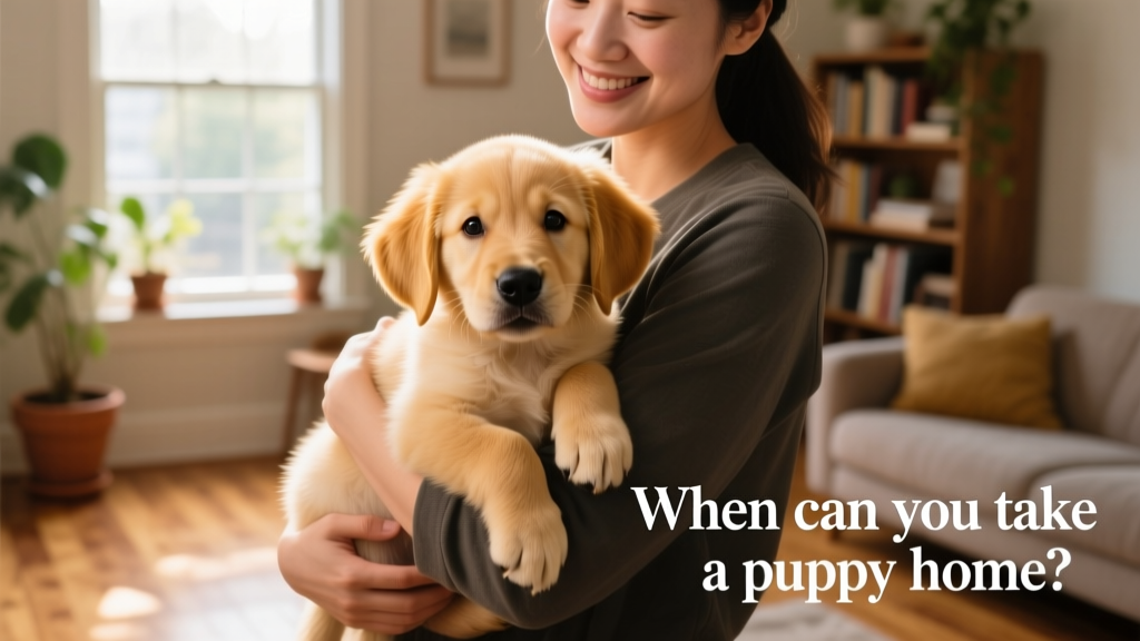 When Can You Take a Puppy Home?