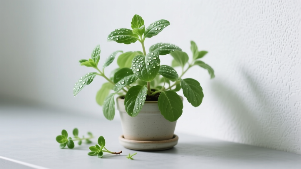 Mint Propagation Indoors: 7-Step Cutting Method