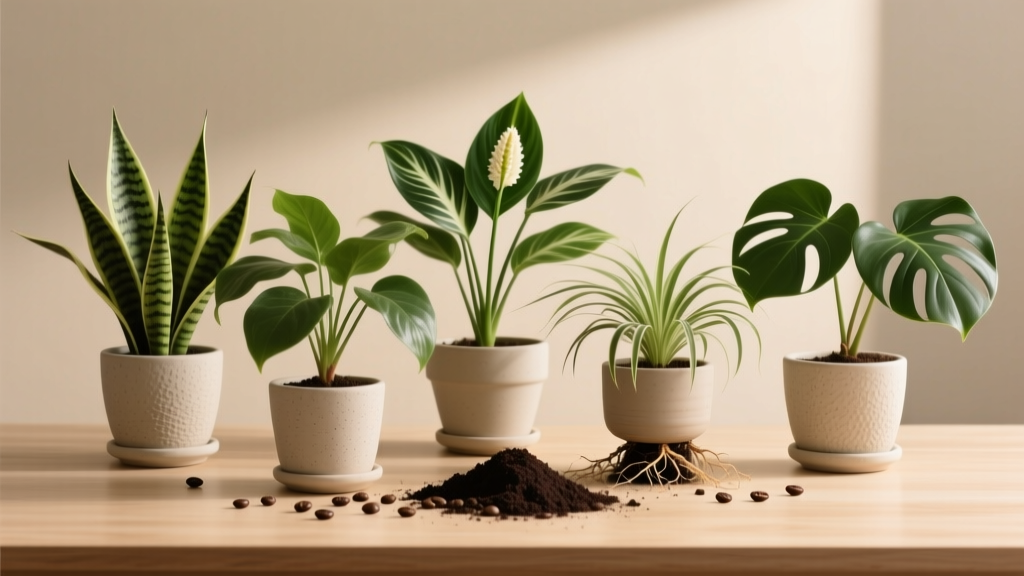 What Indoor Plants Like Coffee Grounds Soil Mix