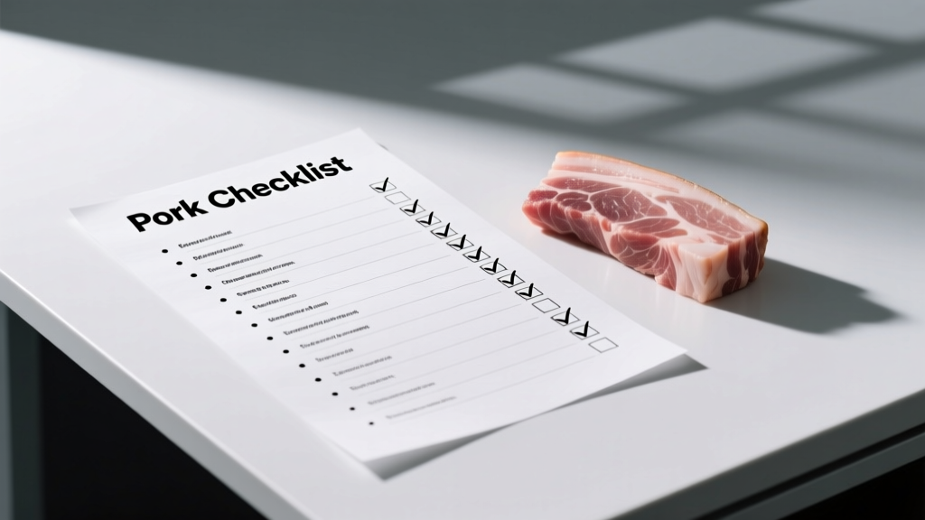 The Essential Pork Checklist: From Farm to Fridge — Safety, Quality, and Smart Buying Decoded