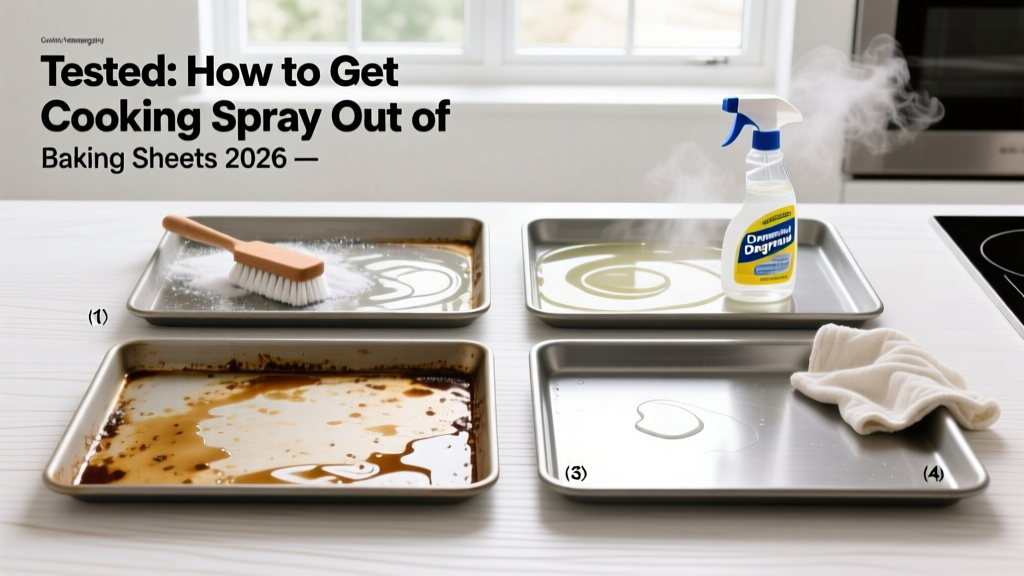 Tested: How to Get Cooking Spray Out of Baking Sheets 2026