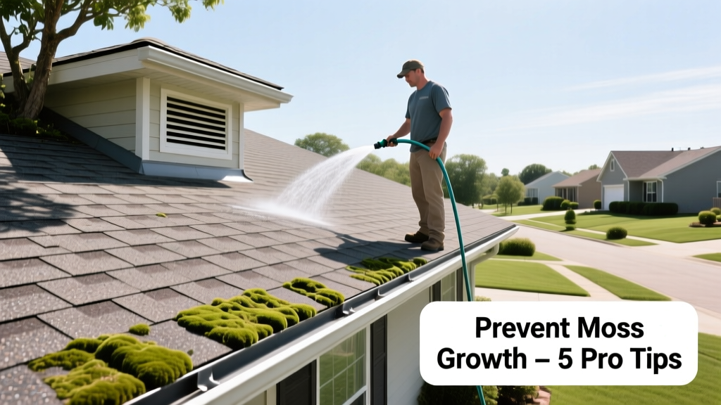 How to Prevent Roof Moss Growth on Asphalt Shingles