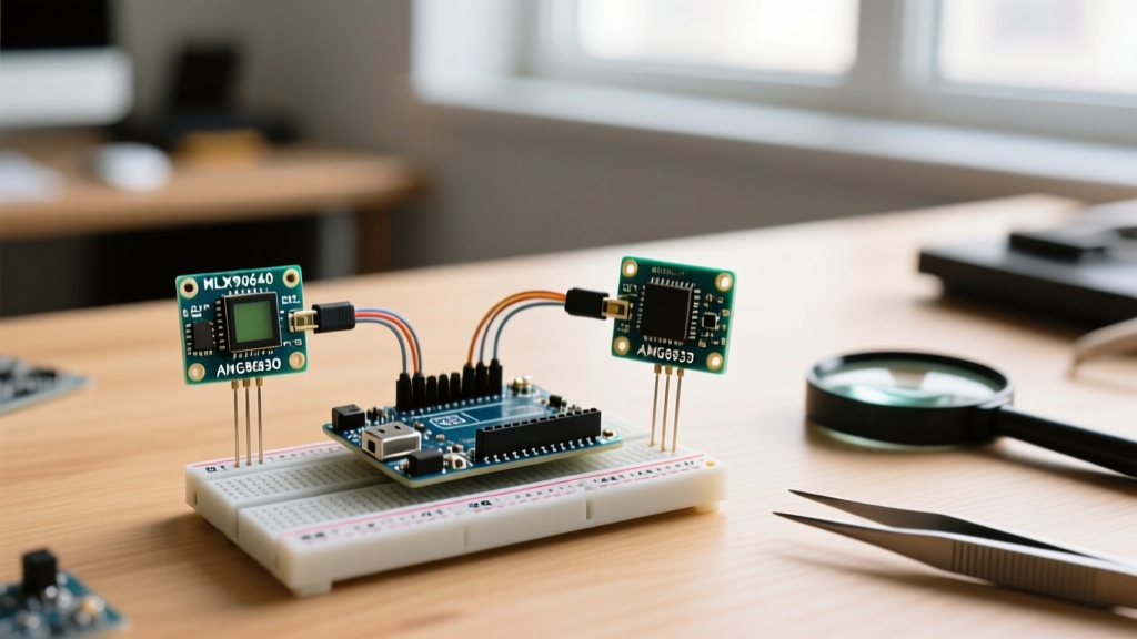 Arduino Thermal Camera Setup: MLX90640 & AMG8833 Config Guide