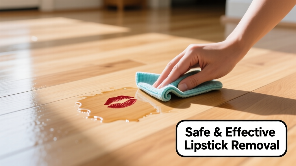 How to Remove Lipstick from Hardwood Floors Safely