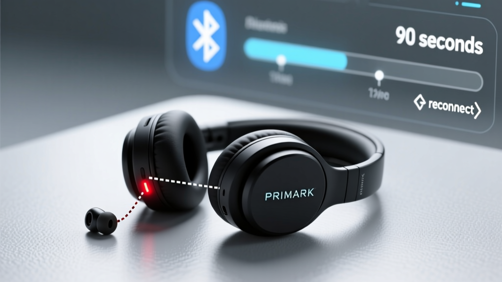 Primark Wireless Headphones Pairing Guide (2026)