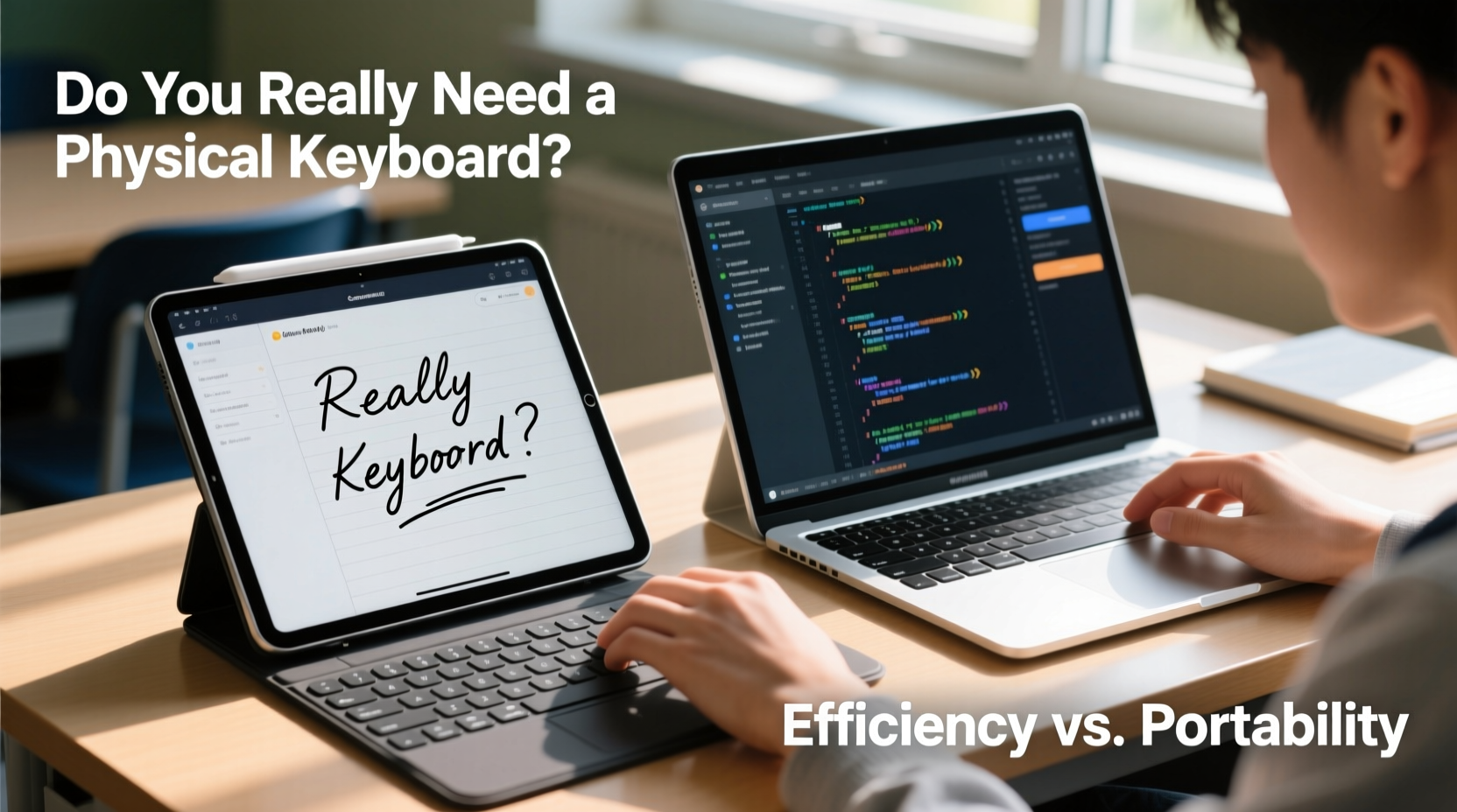tablet vs laptop for college students do you really need a physical keyboard