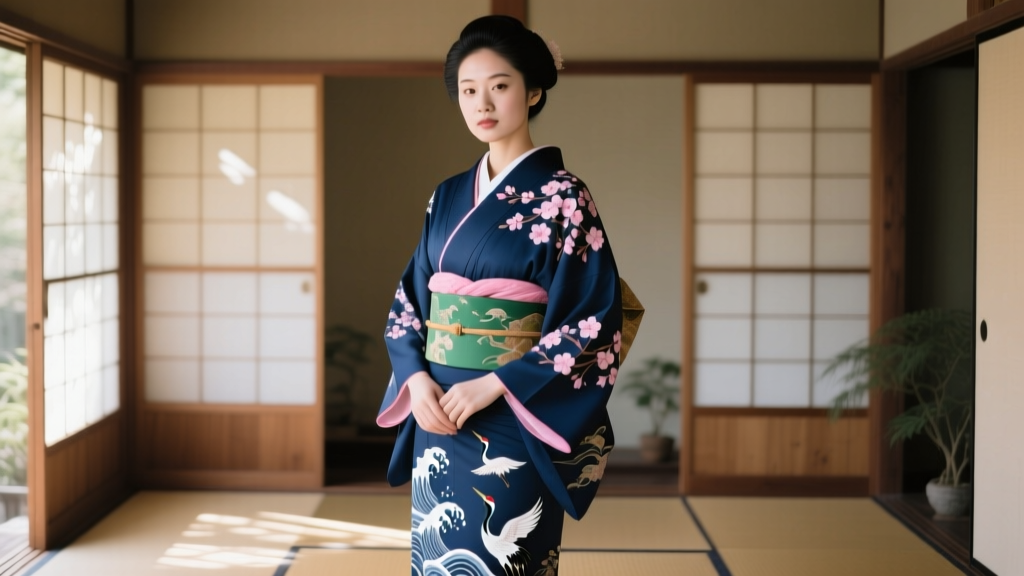 A Guide to Japanese Kimono Color and Motif Symbolism