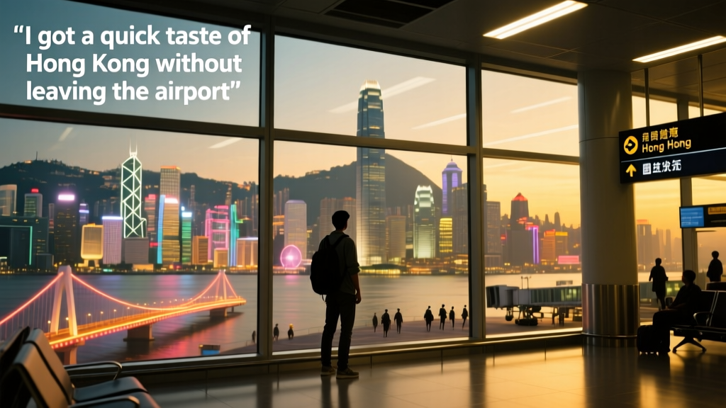 I Got A Quick Taste Of Hong Kong Without Leaving The Airport