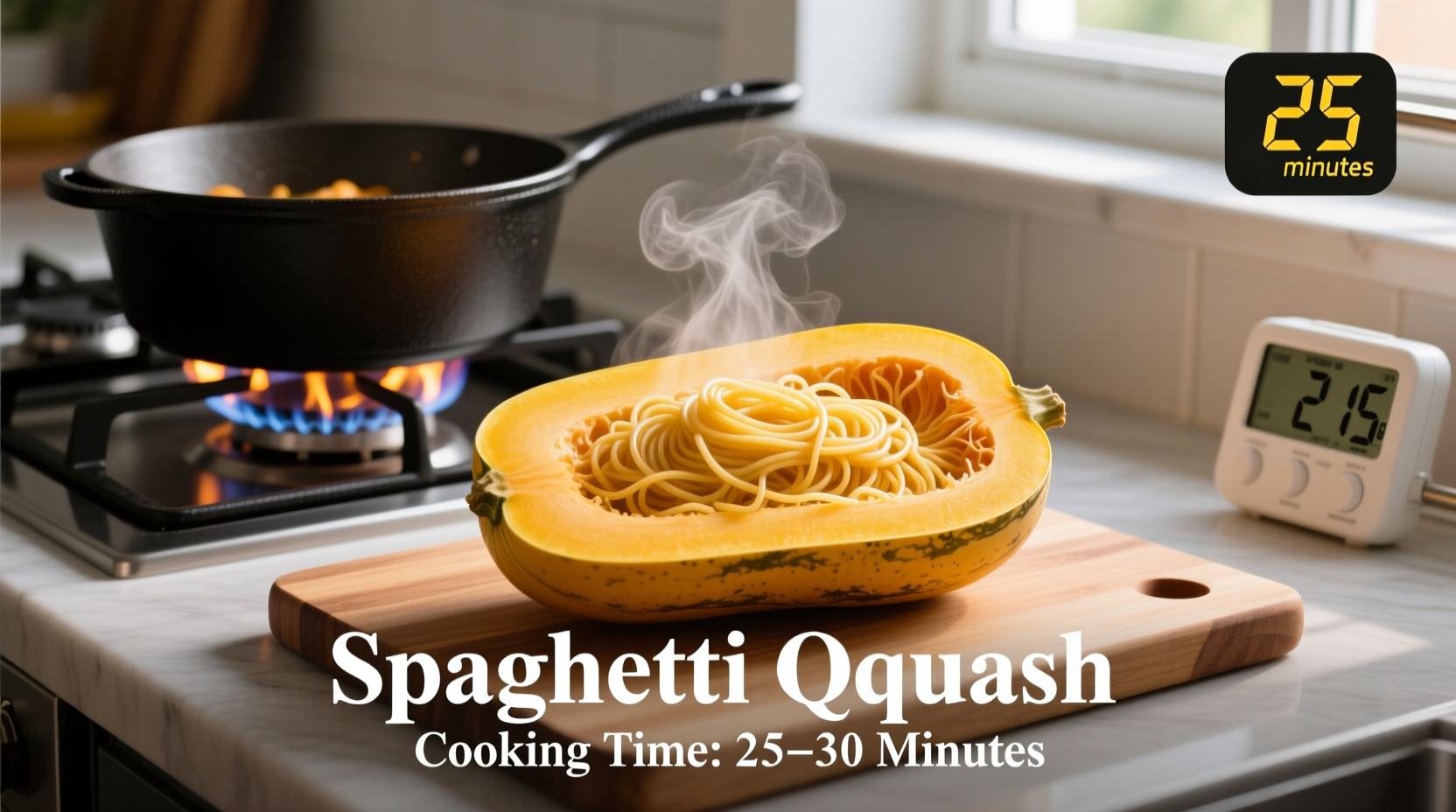Spaghetti Squash Cooking Time: Exact Minutes for Perfect Results