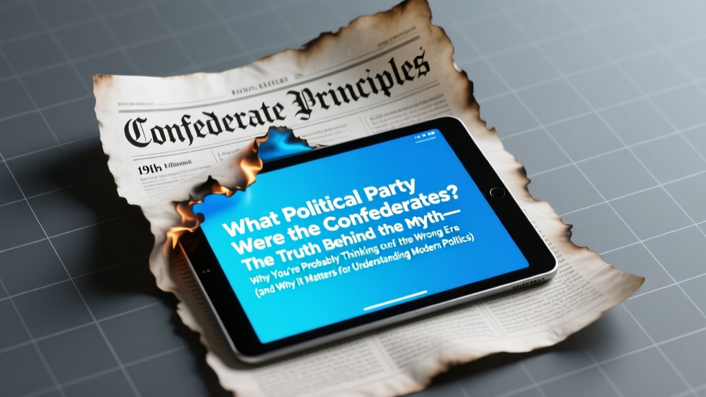 Confederates' Political Party: The Historical Truth