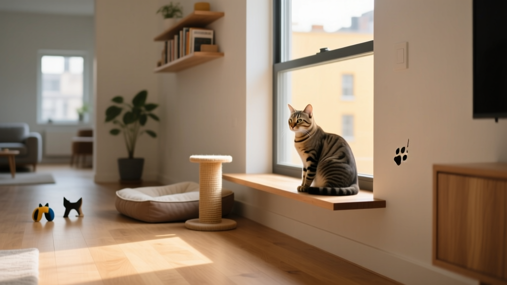 Do cats behavior change in small house? Yes