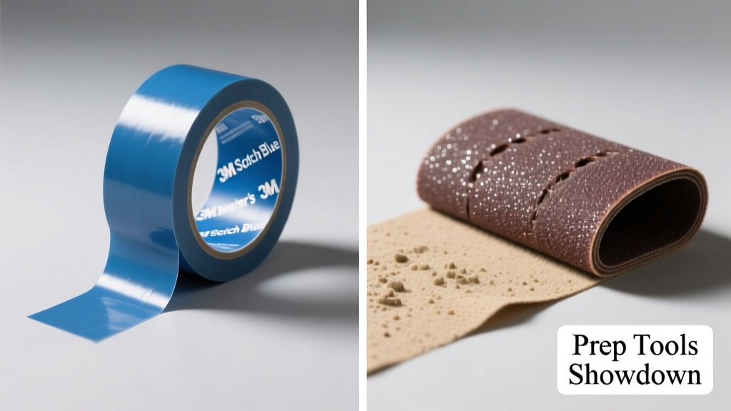 Painters Tape vs Sandpaper: Which Is Better for Prep?