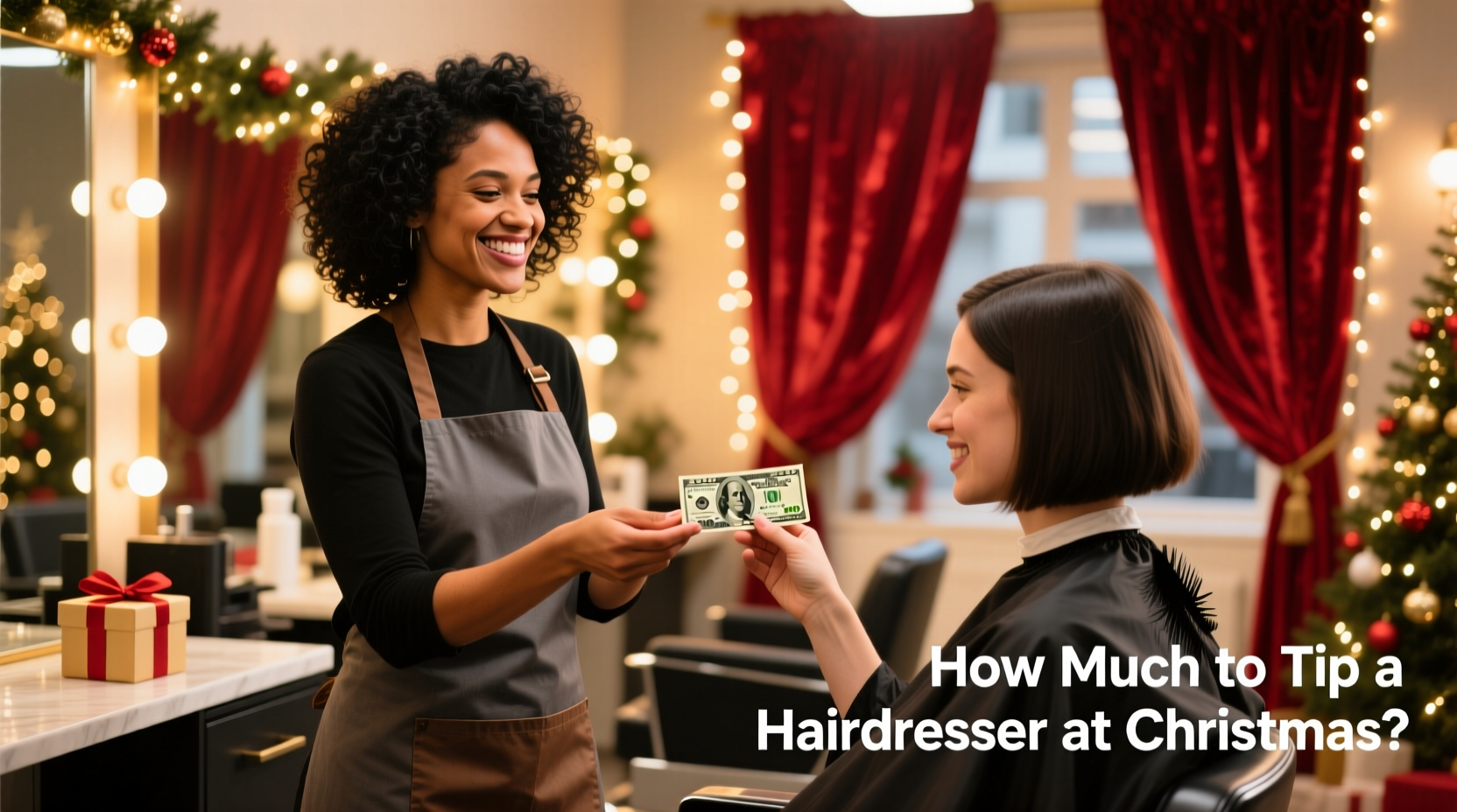 how much to tip at christmas for a hairdresser