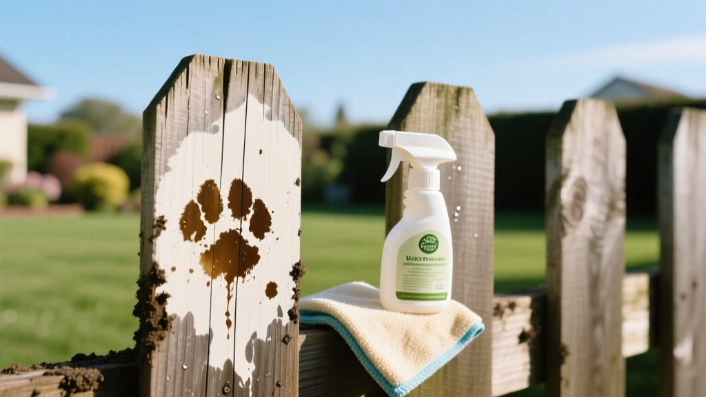 Proven Ways: How to Get Pet Stain Out of Fence Fast